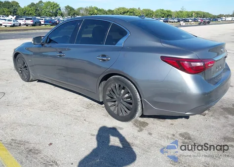 2020 Infiniti Q50 Luxe z USA, uszkodzony, nr VIN JN1EV7AP8LM204363